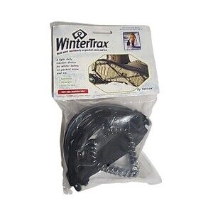 Wintertrax One Size Fits Most Spikeless Light Duty Snow Ice Shoe Traction Device